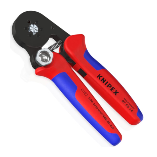 Alicate Prensa Terminal Autoajustável de Catraca 0.08 a 16mm 97 53 14 KNIPEX-537d48e7-133c-42a1-8bc0-5809380ebbcf