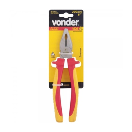 Alicate Universal 200mm Isolado 1000V VDE 3626082000 VONDER-80e20fe1-3db0-44fa-94dc-2a33597bb1a8