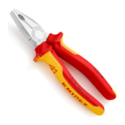 Alicate Universal 7" Isolado 1000V VDE 03 06 180 KNIPEX