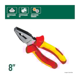 Alicate Universal Isolado de 8