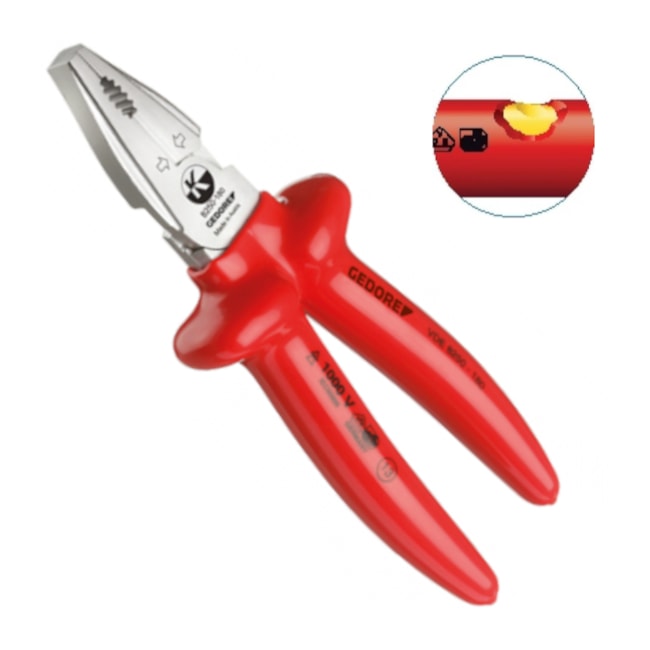 Alicate Universal Kraft 8'' Isolado 1000V VDE 8250-200 GEDORE-af2ad1b2-654c-46d6-99b1-a5d58173b03a