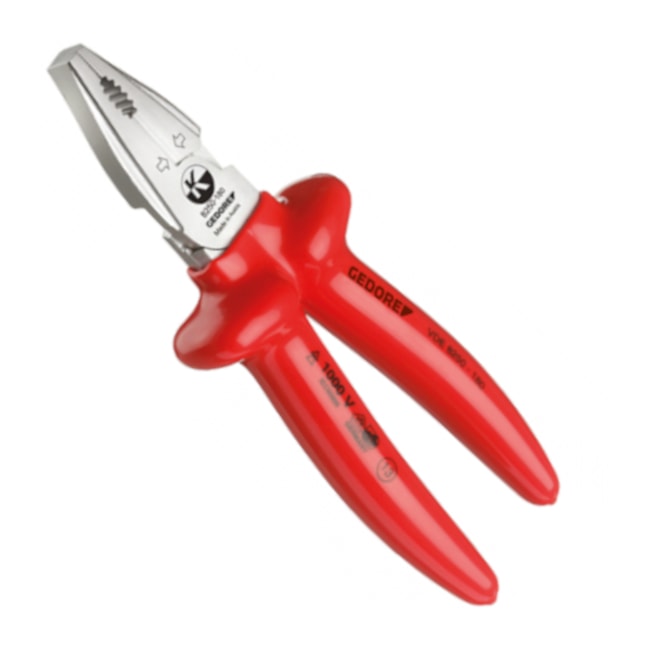 Alicate Universal Kraft 8'' Isolado 1000V VDE 8250-200 GEDORE-587fc265-cb6a-4419-addb-a46767ec1b79