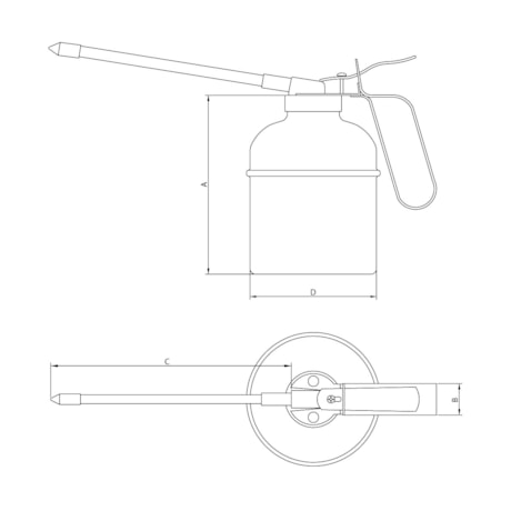 Almotólia para Oléo 500ml com Bico Flexível 44069/001 TRAMONTINA PRO-4b40029a-9b47-4b94-a24c-e35b91dfc59b