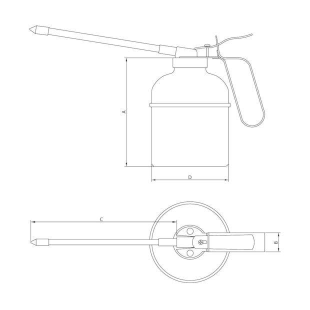 Almotólia para Oléo 500ml com Bico Flexível 44069/001 TRAMONTINA PRO-f0a4e430-7b69-48f3-a148-a4364aa19e01