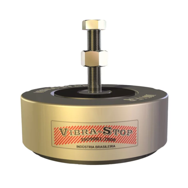 Amortecedor Nivelador de Vibração Tradicional Intermediário 5/8'' 5000Kg INT58 VIBRASTOP-956a0622-7e42-493d-8ab4-174a0ff7bcc9