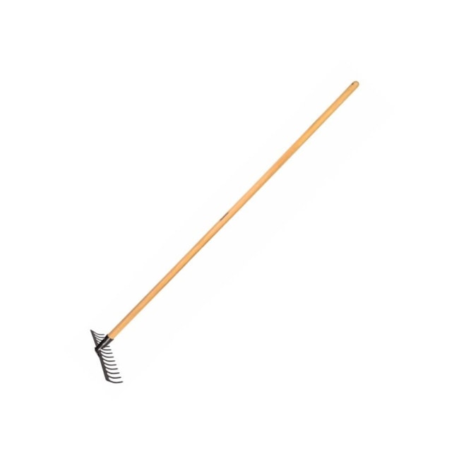 Ancinho Curvo Leve com 14 Dentes Cabo de Madeira 145cm 77101644 TRAMONTINA-efd648d0-bfb4-4d8c-bb3d-4a8654c5a6b1
