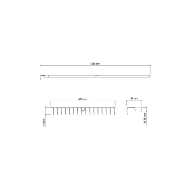 Ancinho Estampado com 16 Dentes em Aço com Cabo de Madeira 120cm 77110664 TRAMONTINA-dbe27cb2-841e-4dc8-8611-5697b900e0bf