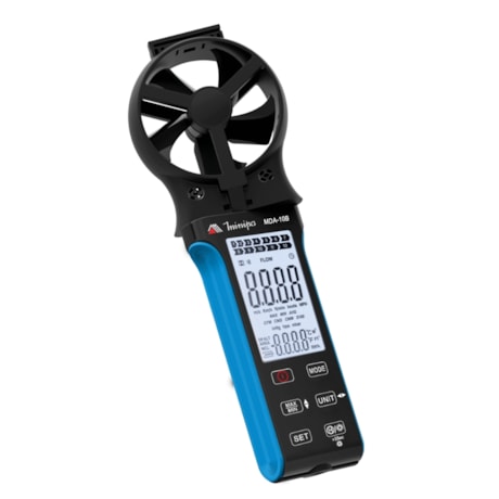 Anemômetro Digital com Data Hold -10 a 45 C° MDA-10B MINIPA