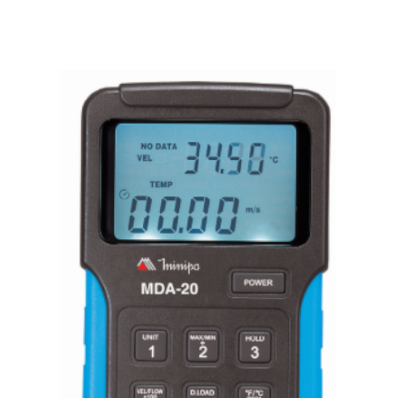 Mda 20 R Anemômetro Digital com DataLogger e Interface USB MDA-20 MINIPA ...