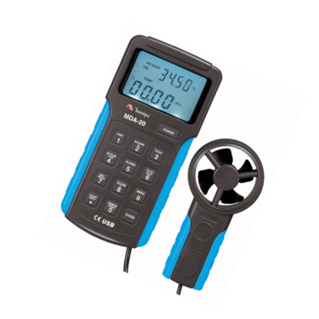 Anemômetro Digital com DataLogger e Interface USB MDA-20 MINIPA-4fc1c82f-0e05-4c1f-95a3-9ae90d0eb214