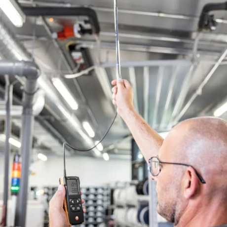 Anemômetro Digital de Fio Quente -20 a 70C° TESTO 425 TESTO-f4b1afef-2948-481a-9829-92384e88d5f9