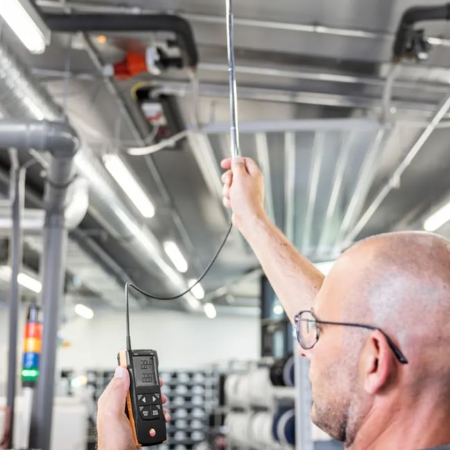 Anemômetro Digital de Fio Quente -20 a 70C° TESTO 425 TESTO-b37764b7-1069-4c9f-8608-15607decd2cc