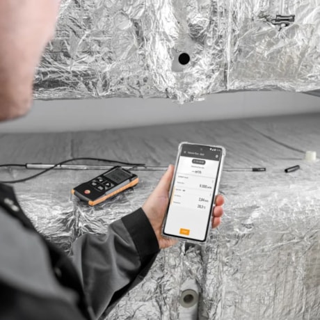 Anemômetro Digital de Fio Quente -20 a 70C° TESTO 425 TESTO-9be210a3-4c3c-495c-98b3-1bc36cd885d2