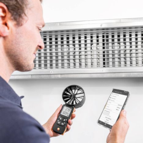 Anemômetro Digital Portátil 100mm -20 a +50 °C com Hélice TESTO 417 TESTO-7b5ea386-9fc0-4d77-a17c-c4ae25700b35