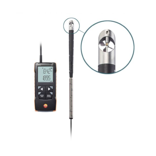 Anemômetro Digital Portátil 16mm -10 a +50 °C com Hélice TESTO 416 TESTO-d2d4dd48-6940-4b70-a050-8883953f2c7f