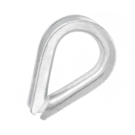 Anilha para Cabo de Aço Galvanizada 3/8