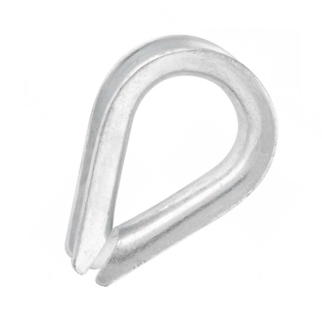 Anilha para Cabo de Aço Galvanizada 3/8