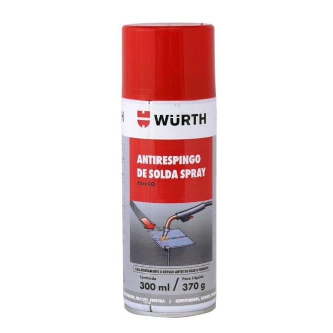 Antirrespingo para Solda Base CO2 SPR 300ml em Spray 0893901041 WURTH-38097c27-b82e-4890-b1ce-b9c1c380300c