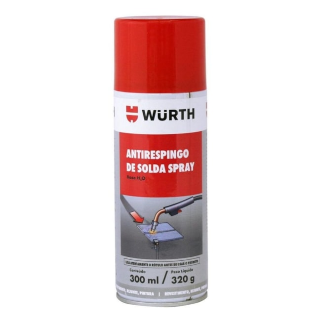 Antirrespingo para Solda Base H2O SPR 300ml 0893901042 WURTH-05f60268-f83f-4c7c-b5f0-bddeea140665