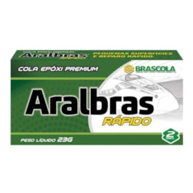 Aralbras Rápido 2 Minutos 23g 3010050 BRASCOLA 