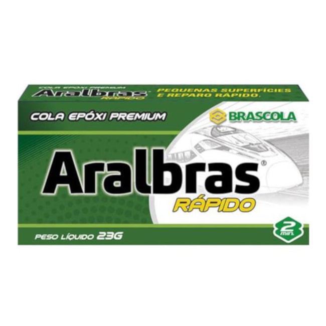 Aralbras Rápido 2 Minutos 23g 3010050 BRASCOLA -1dc83e02-4601-468e-8f44-4d66ee0f1495