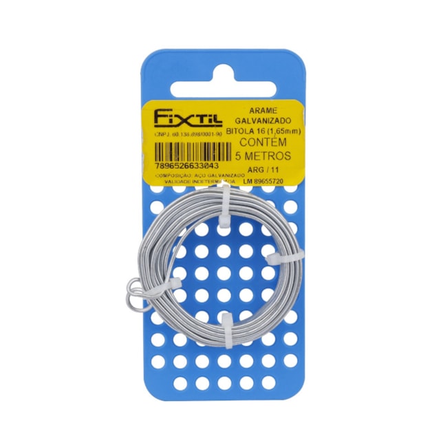 Arame Galvanizado 5 Metros Bitola 16 ARG/11 FIXTIL-fd5c8524-89b6-4547-9e96-6d961ab9ab91