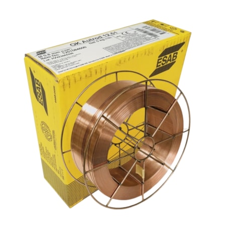 Arame MIG Sólido 1,00mm com 18Kg Aço ER70S-6 712445 OK AUTROD 12.51 ESAB-57eea694-9038-4534-86b7-fd5855929ca2