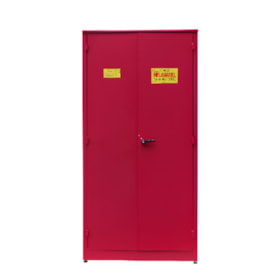 Armário Corta Fogo 2000X1000X450MM Vermelho Inflamáveis 690504009 REDENTOR