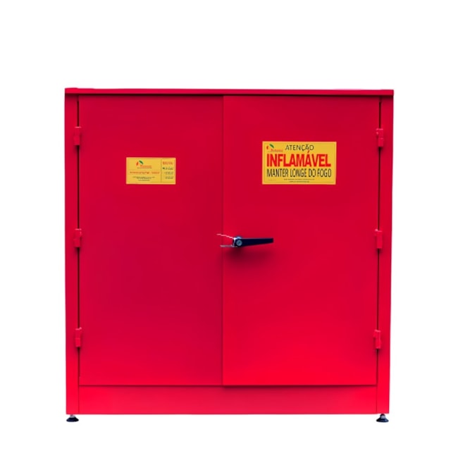 Armário Corta Fogo Gabinete 1000X1000X450MM Vermelho Inflamáveis 690502009 REDENTOR-42b45428-ca4a-4cd0-8554-d66917ae19c7