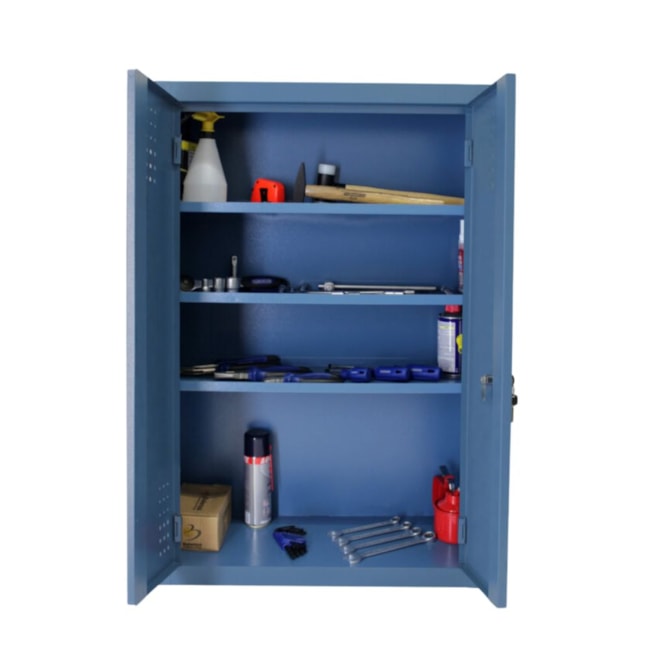 Armário de Parede para Ferramentas com 3 Prateleiras 650x230x980mm NA-3 NOCRAM-d8451825-ed75-41f2-af31-1c119ab5914e