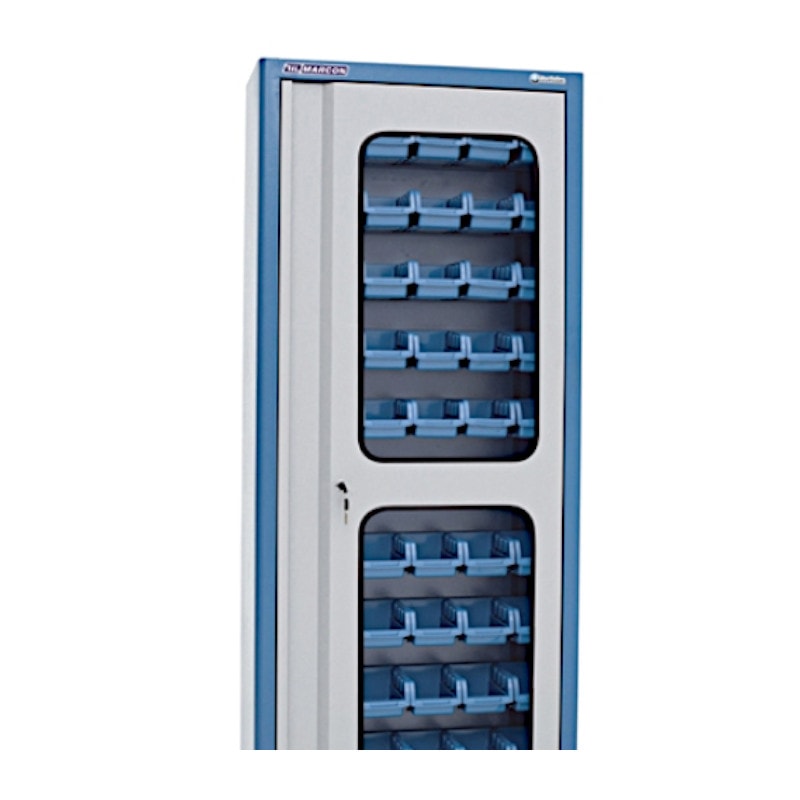 Armário para Componente Porta com Visor + 66 Caixas Numero 3 AM-47