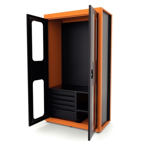 Armário para Ferramentas Chapas Perfuradas com 2 Portas e 5 Gavetas 44955524 TRAMONTINA PRO-5ae3d19e-2d61-43a7-967c-17d64dde960b
