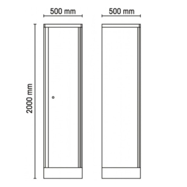 Armário para Ferramentas com 1 Porta C55A1 BETA-64e42d08-f25c-47a5-9813-2865cfcf4f4d