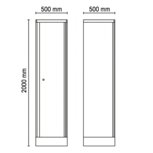 Armário para Ferramentas com 1 Porta C55A1 BETA-bf783574-1248-4c9f-9cc8-019304d504b5