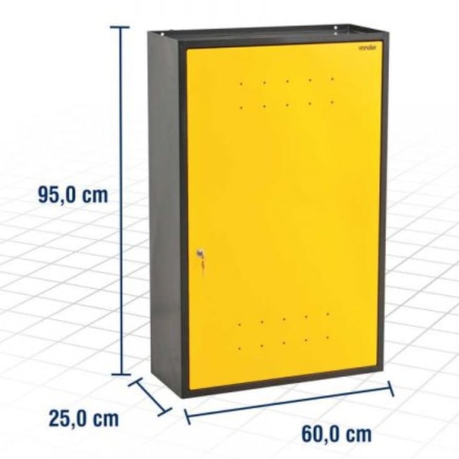 Armário para Ferramentas com 1 Porta e 1 Gaveta Parede 6140006088 VONDER-f73317fd-6040-4a6c-8a3f-caa28754ca9f