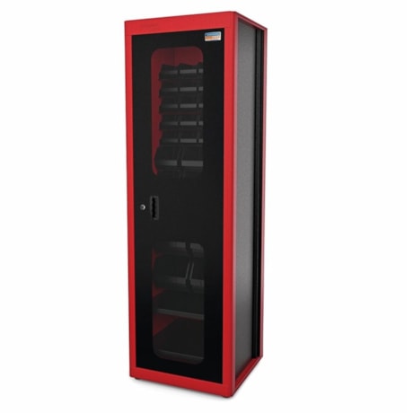 Armário para Ferramentas com 1 Porta Visor Acrílico e 29 Caixas Bin Vermelho 44955/321 TRAMONTINA PRO-90682f5c-79c9-4dc7-b2b5-0c46a0887063