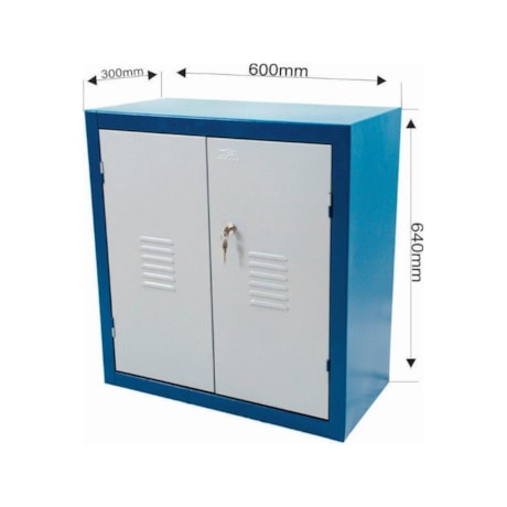 Armário para Ferramentas com 2 Portas 1 Prateleira em Aço ARM-08 FERCAR-22fdfe83-30ee-443e-af29-085da2a5a611