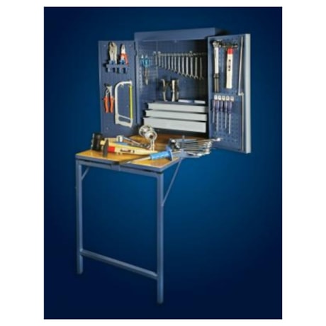 Armário para Ferramentas com 2 Portas 3 Gavetas e 1 Bancada 1402 GEDORE-6d9a5144-2940-4506-9691-3e66c692bd13