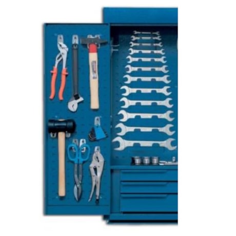 Armário para Ferramentas com 2 Portas 3 Gavetas e 91 Ferramentas 1401 GME GEDORE-38beeb97-59ff-4285-be07-487d9c25aeef