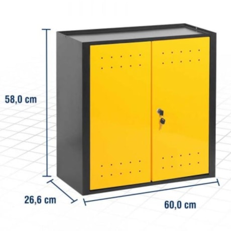 Armário para Ferramentas com 2 Portas Parede 6162615826 VONDER-60300466-c48a-4295-9378-eb50e4742cd0