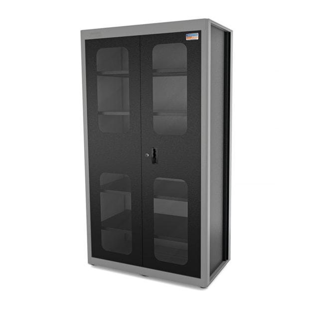 Armário para Ferramentas com 2 Portas Visor Acrílico Cinza 44955/420 TRAMONTINA PRO-14ed938b-e06e-49c0-9552-3ae024ebca75