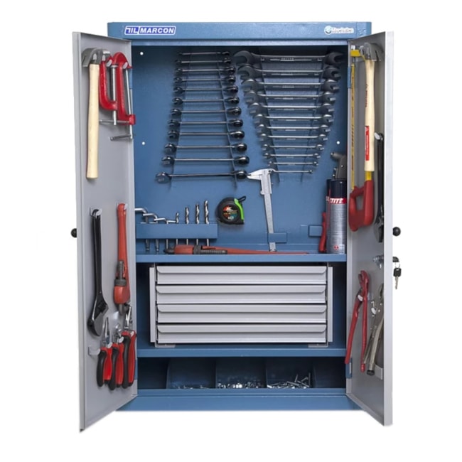 Armário para Ferramentas com 4 Gavetas e Porta de Aço AM-2 MARCON-00f270ce-6039-4bc1-96fe-054755454710