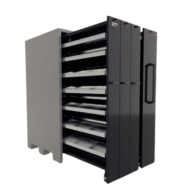 Armário para Ferramentas com 4 Gaveteiros Vertical Cinza 44967400 TRAMONTINA PRO-7298ac33-d15c-4b41-9f28-d37c09235d65