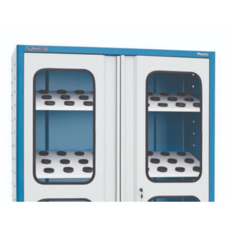 Armário para Ferramentas com Porta Cones ISO 40 e 2 Portas de Acrílico AM-17 MARCON-4737e287-8571-4e66-bbc0-c55bd44ea630