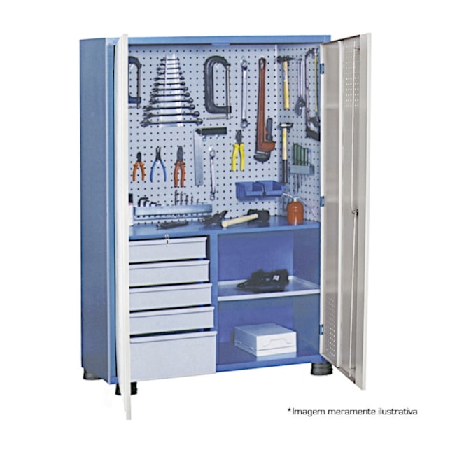 Armário para Ferramentas com Portas de Aço AM-13 MARCON -dad2f187-c91c-42ef-a722-6b60b48cb8a5