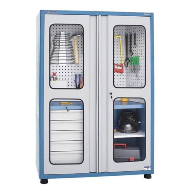 Armário para Ferramentas com Portas de Aço e Vidro AM-12 MARCON-81e3ca81-8255-40e6-a868-054f28e1034a