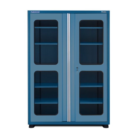 Armário para Ferramentas com Portas de Aço Visor Vidro e 5 Prateleiras Premium Line AM-1001 MARCON-6eb0c740-b9e0-4e5e-8107-f18abe577d5c