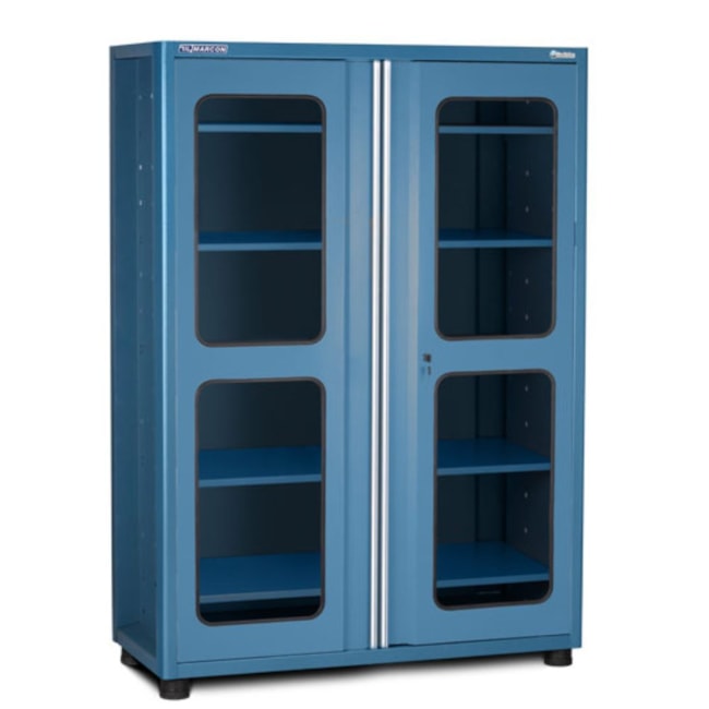 Armário para Ferramentas com Portas de Aço Visor Vidro e 5 Prateleiras Premium Line AM-1001 MARCON-0d4e2171-f01a-498a-b9ad-c97aca3968e6