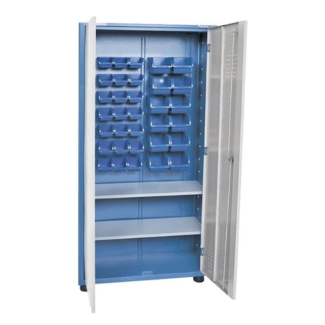 Armário para Ferramentas Compacto com 2 Bandejas e 2 Portas de Aço AM-77 MARCON-3a5c6efc-f2cb-4d07-a52c-010d2245689a