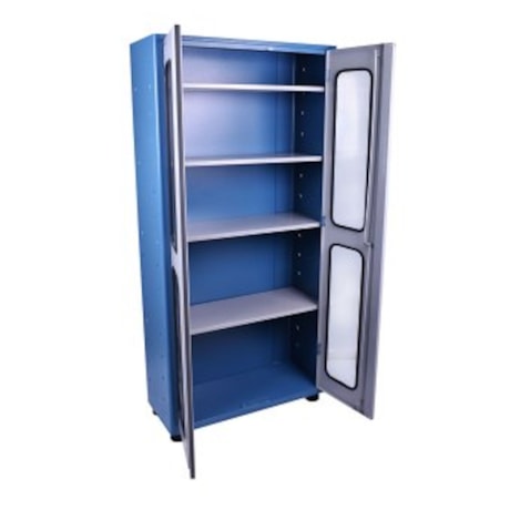 Armário para Ferramentas Compacto com 4 Bandejas e Porta de Vidro AM-72 MARCON-08567b3c-bff7-4663-8f01-f7b3cf1958c1